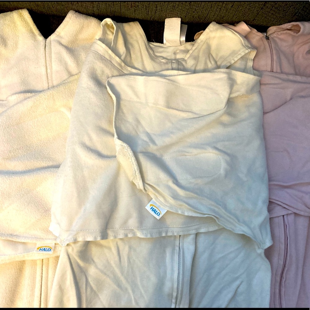 Halo Sleepsack swaddles - size small